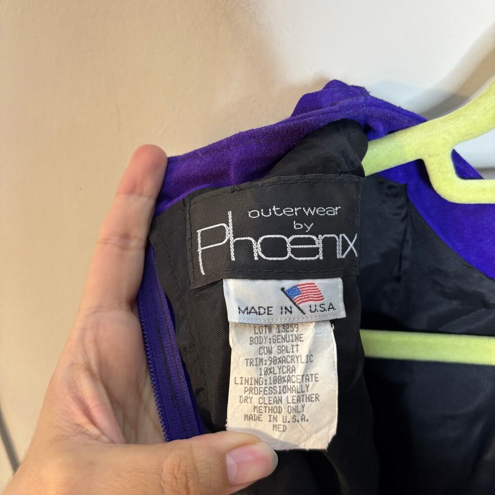 Outerwear by Phoenix Black Colorblock Suede Rib Bodycon Vintage Mini Dress Sz M - Picture 5 of 11